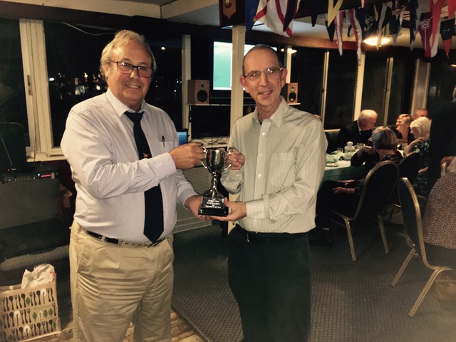 Martin Whitehead Tony Thomas Trophy for on water achievement