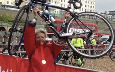 Epic cycle ride supports disabled sailing