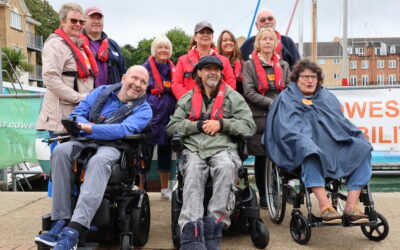 Multiple sclerosis group shares the joy of boating